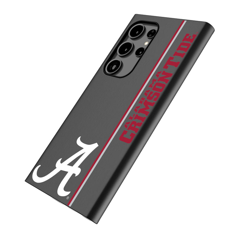 University of Alabama Crimson Tide Script A Sidebar Galaxy MagSafe Compatible Phone Case Iso.Jpg