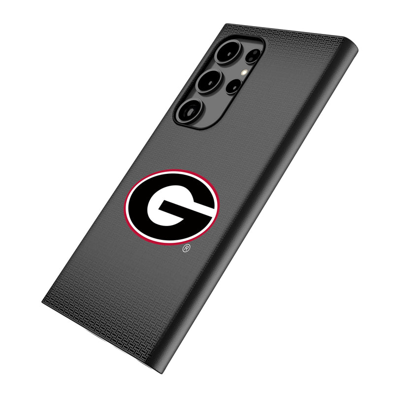 University of Georgia Bulldogs Linen Galaxy MagSafe Compatible Phone Case Iso.Jpg