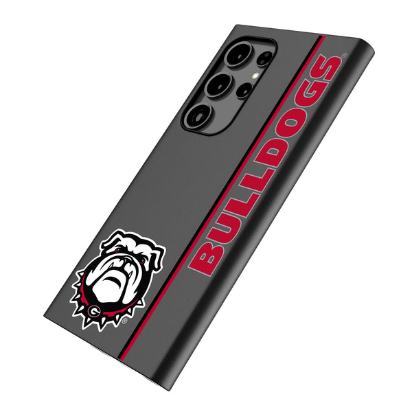 University of Georgia Bulldogs Uga Sidebar Galaxy MagSafe Compatible Phone Case Iso.Jpg