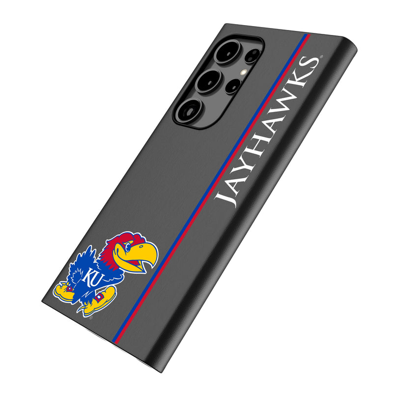 University of Kansas Jayhawks Sidebar Galaxy MagSafe Compatible Phone Case Iso.Jpg