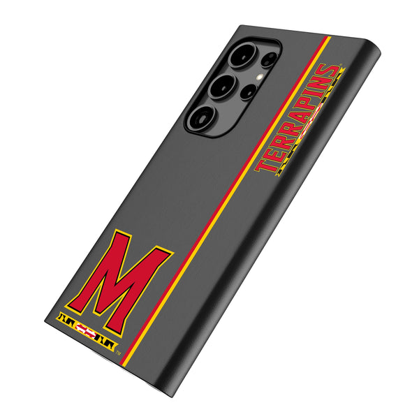 University of Maryland Terrapins Sidebar Galaxy MagSafe Compatible Phone Case Iso.Jpg