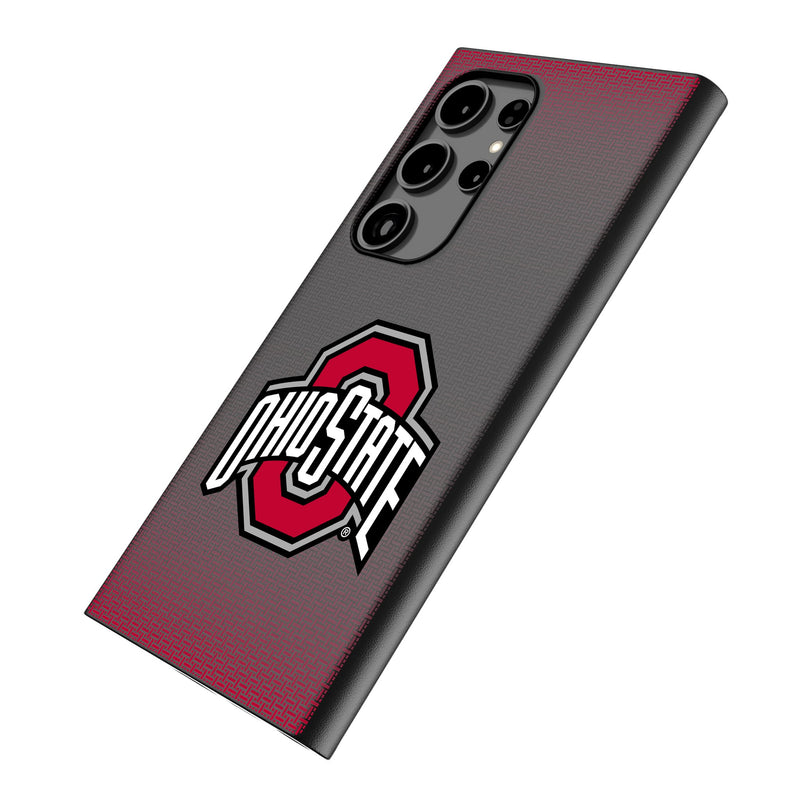 Ohio State University Buckeyes Linen Galaxy MagSafe Compatible Phone Case Iso.Jpg