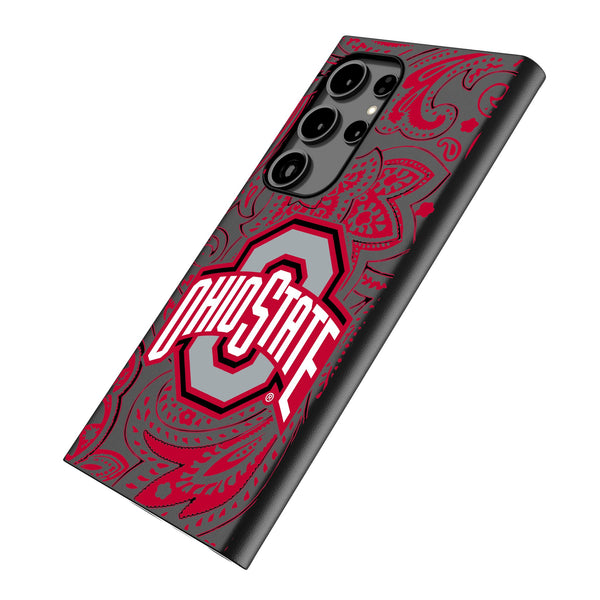 Ohio State University Buckeyes Paisley Galaxy MagSafe Compatible Phone Case Iso.Jpg