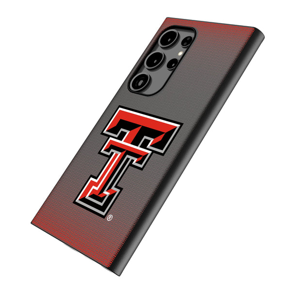 Texas Tech Red Raiders Linen Galaxy MagSafe Compatible Phone Case Iso.Jpg