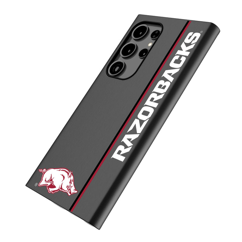 University of Arkansas Fayetteville Razorbacks Sidebar Galaxy MagSafe Compatible Phone Case Iso.Jpg