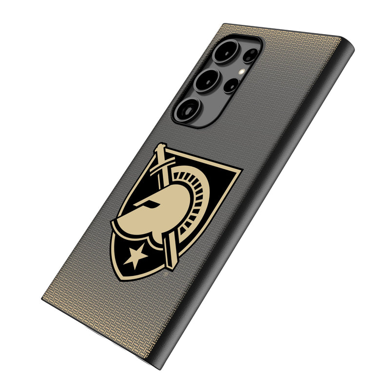 United States Military Academy Black Knights Linen Galaxy MagSafe Compatible Phone Case Iso.Jpg