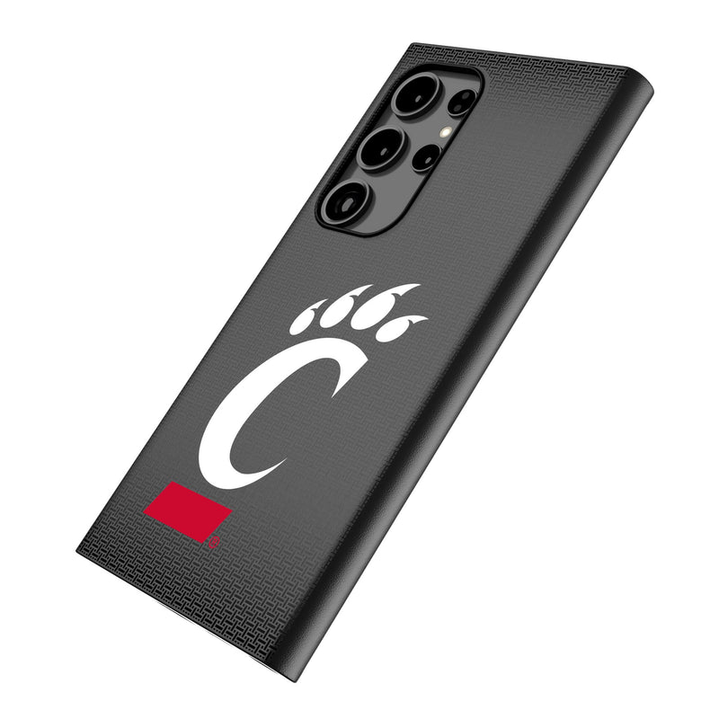 University of Cincinnati Bearcats Linen Galaxy MagSafe Compatible Phone Case Iso.Jpg