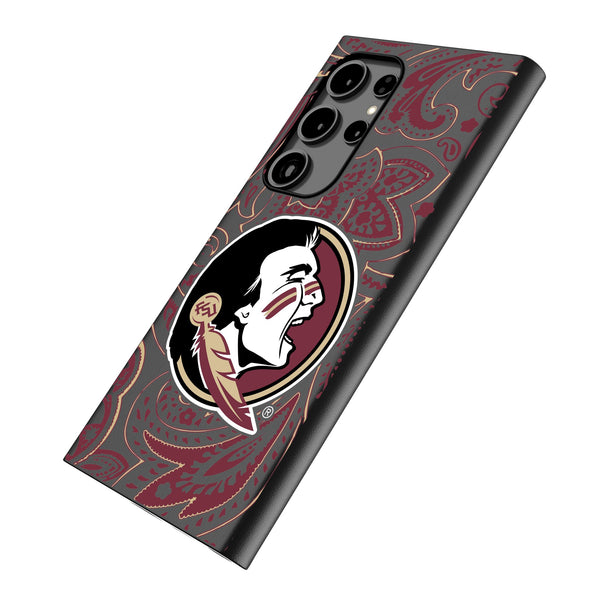 Florida State University Seminoles Paisley Galaxy MagSafe Compatible Phone Case Iso.Jpg