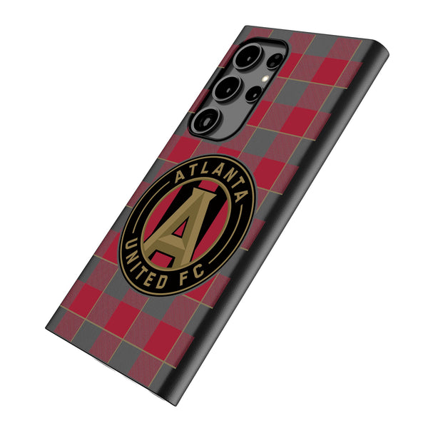 Atlanta United FC  Plaid Galaxy MagSafe Compatible Phone Case Iso.Jpg