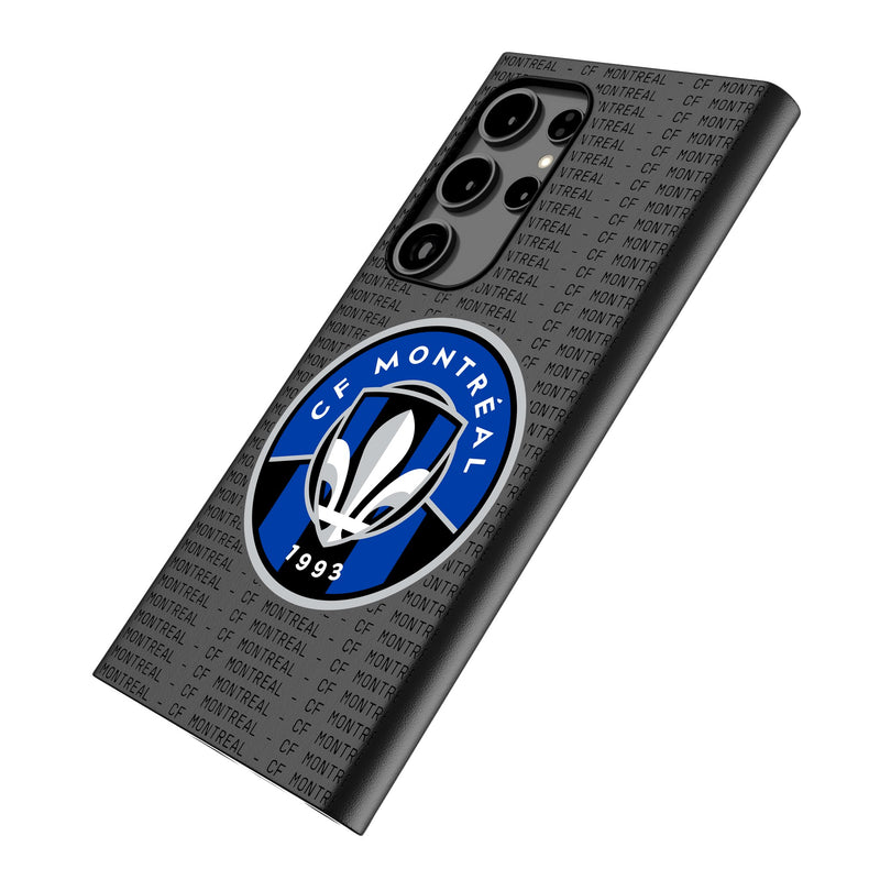 CF Montreal  Text Backdrop Galaxy MagSafe Compatible Phone Case Iso.Jpg