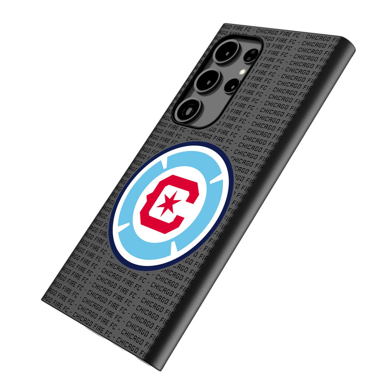 Chicago Fire  Text Backdrop Galaxy MagSafe Compatible Phone Case Iso.Jpg