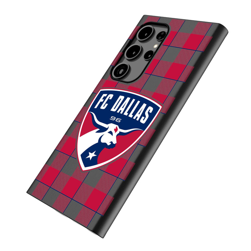 FC Dallas  Plaid Galaxy MagSafe Compatible Phone Case Iso.Jpg