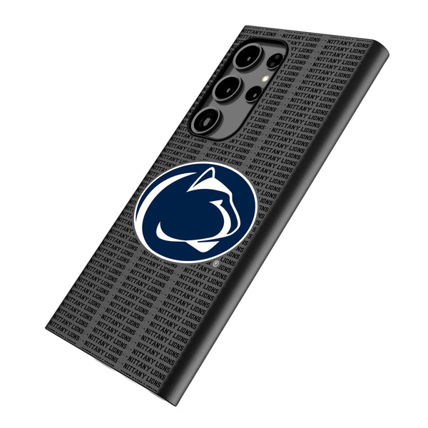 Pennsylvania State University Nittany Lions Text Backdrop Galaxy MagSafe Compatible Phone Case Iso.Jpg