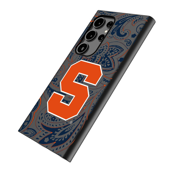 Syracuse University Orange Paisley Galaxy MagSafe Compatible Phone Case Iso.Jpg