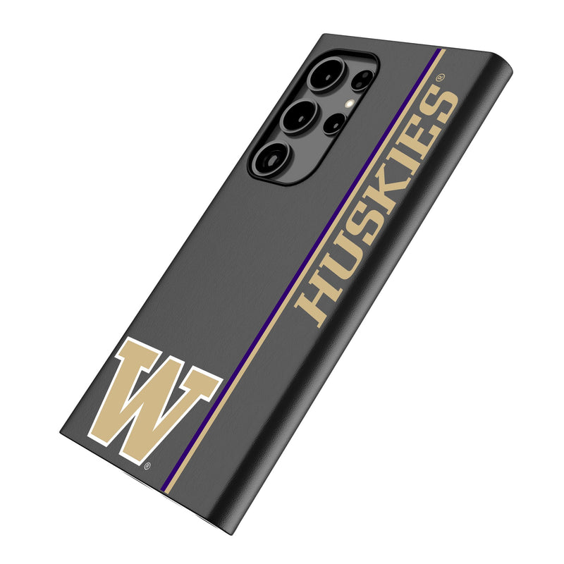 University of Washington Huskies Sidebar Galaxy MagSafe Compatible Phone Case Iso.Jpg