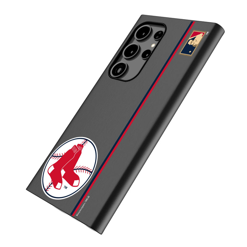 Boston Red Sox 1970-1975 - Cooperstown Collection Sidebar Galaxy MagSafe Compatible Phone Case Iso.Jpg