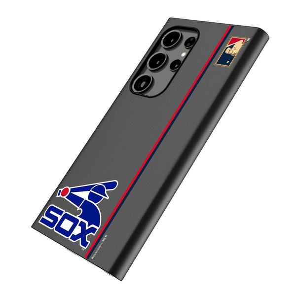 Chicago White Sox 1976-1981 - Cooperstown Collection Sidebar Galaxy MagSafe Compatible Phone Case Iso.Jpg