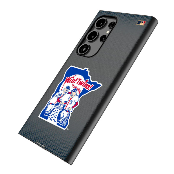 Minnesota Twins 1976-1986 - Cooperstown Collection Linen Galaxy MagSafe Compatible Phone Case Iso.Jpg