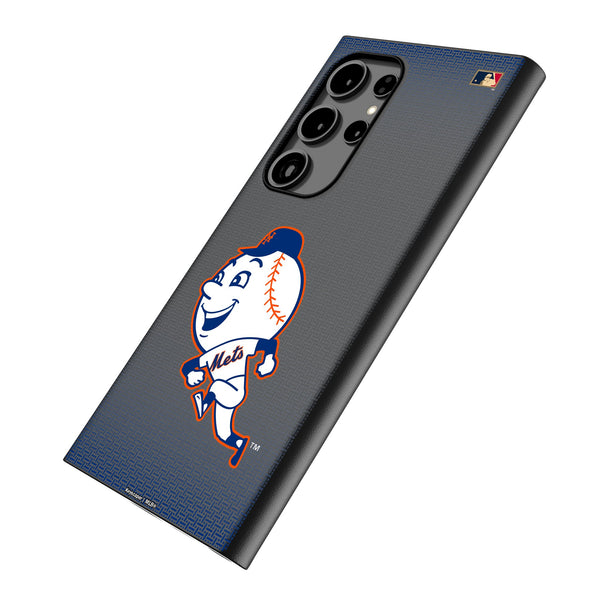 New York Mets 2014 - Cooperstown Collection Linen Galaxy MagSafe Compatible Phone Case Iso.Jpg