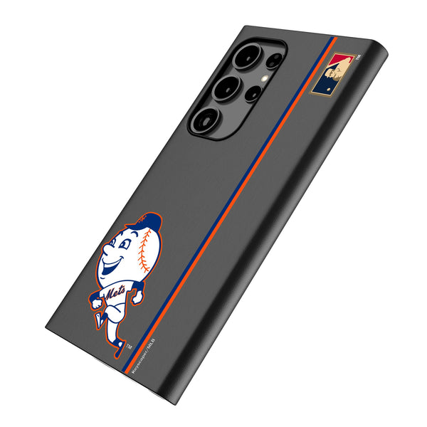 New York Mets 2014 - Cooperstown Collection Sidebar Galaxy MagSafe Compatible Phone Case Iso.Jpg