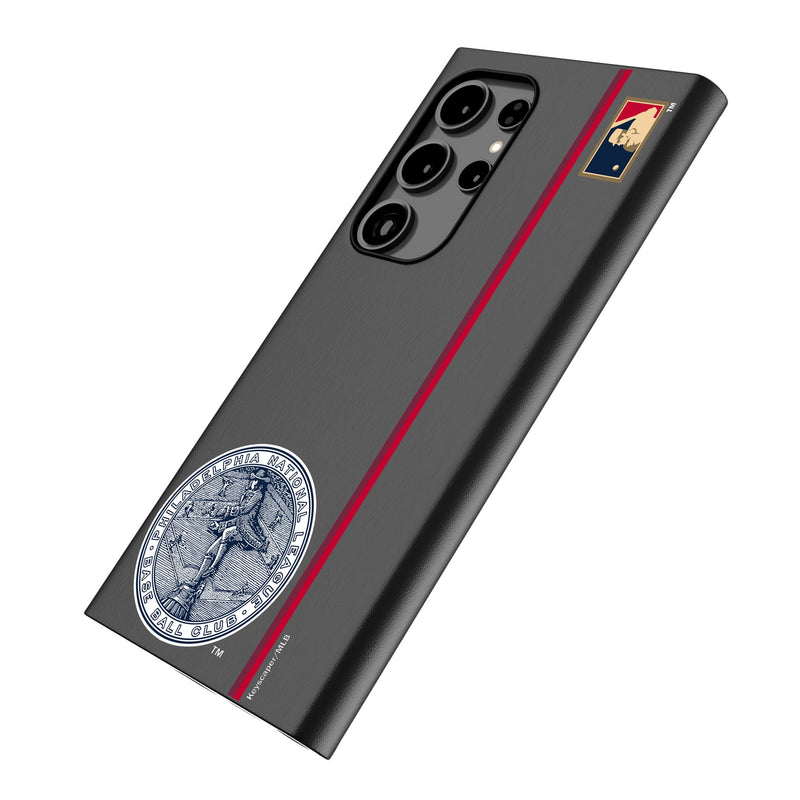 Philadelphia Phillies 1915-1943 - Cooperstown Collection Sidebar Galaxy MagSafe Compatible Phone Case Iso.Jpg