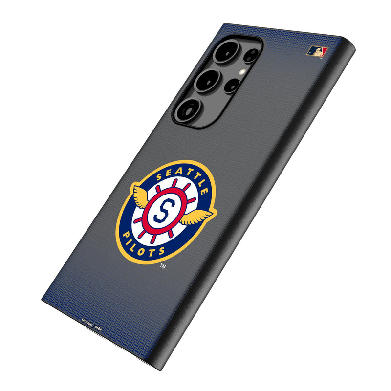 Seattle Pilots 1969 - Cooperstown Collection Linen Galaxy MagSafe Compatible Phone Case Iso.Jpg