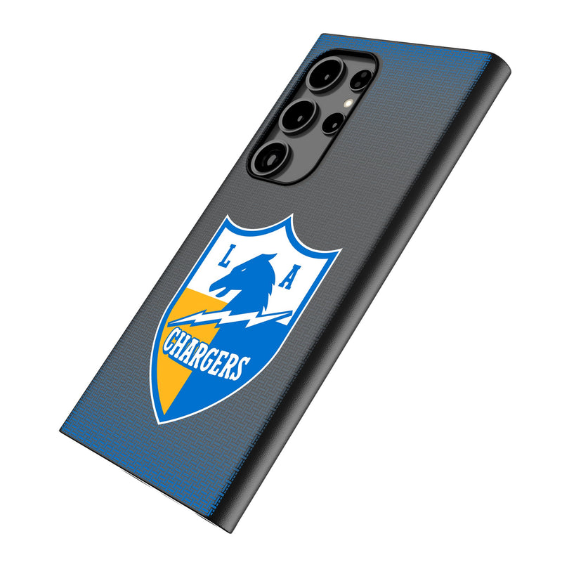 Los Angeles Chargers Historic Collection Linen Galaxy MagSafe Compatible Phone Case Iso.Jpg