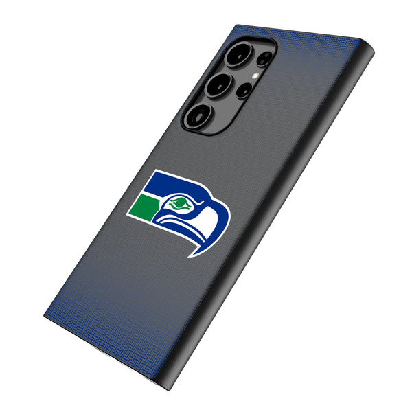 Seattle Seahawks Historic Collection Linen Galaxy MagSafe Compatible Phone Case Iso.Jpg