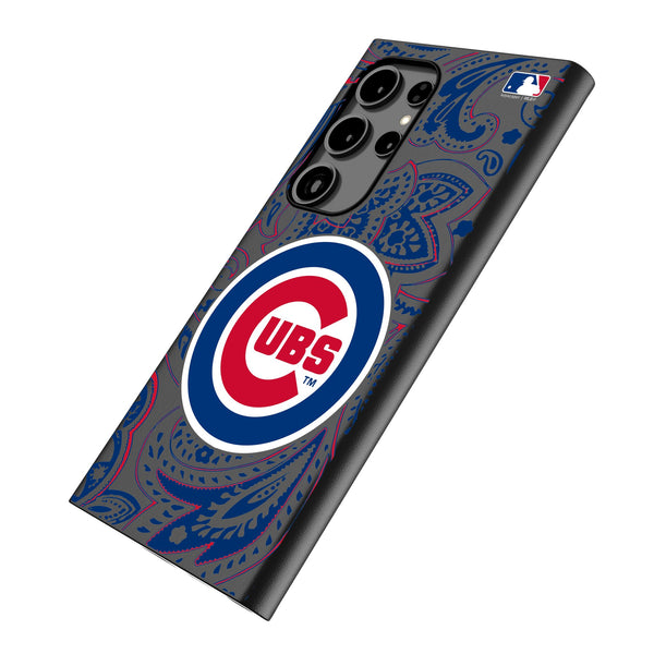 Chicago Cubs Paisley Galaxy MagSafe Compatible Phone Case Iso.Jpg