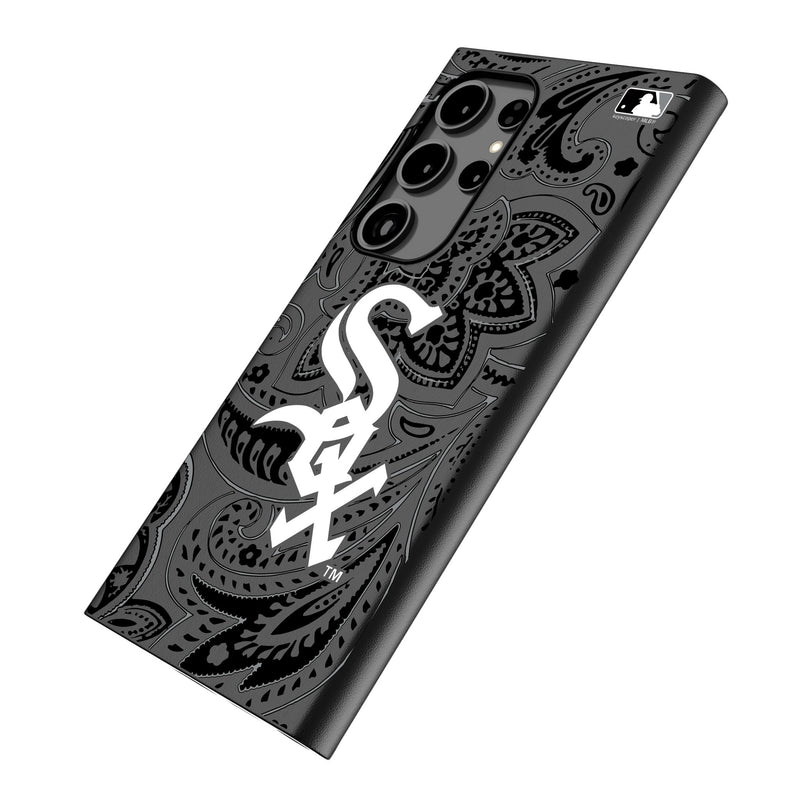 Chicago White Sox Paisley Galaxy MagSafe Compatible Phone Case Iso.Jpg