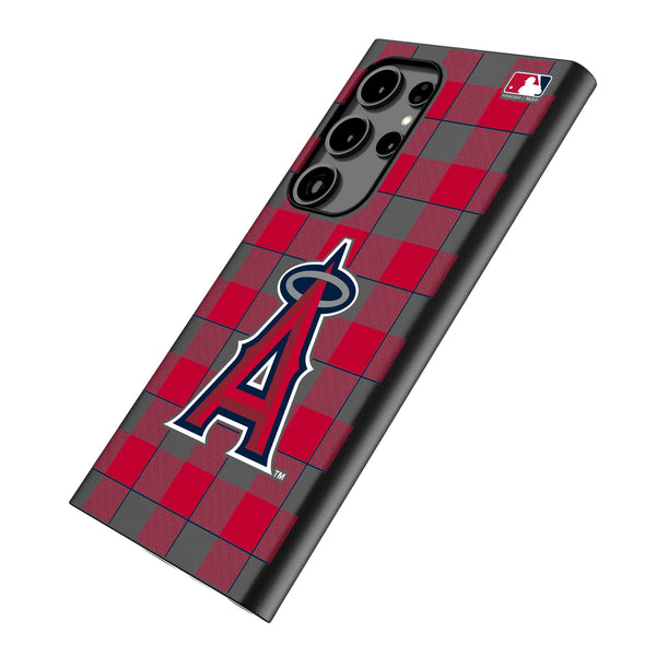 Los Angeles Angels Plaid Galaxy MagSafe Compatible Phone Case Iso.Jpg