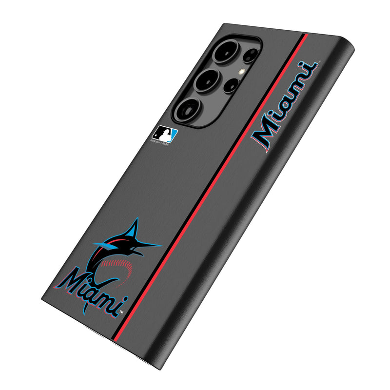 Miami Marlins Sidebar Galaxy MagSafe Compatible Phone Case Iso.Jpg