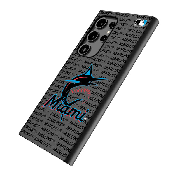 Miami Marlins Text Backdrop Galaxy MagSafe Compatible Phone Case Iso.Jpg