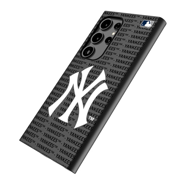 New York Yankees Text Backdrop Galaxy MagSafe Compatible Phone Case Iso.Jpg