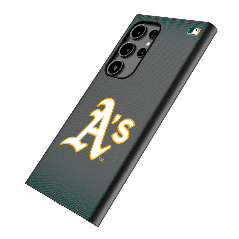 Oakland Athletics Linen Galaxy MagSafe Compatible Phone Case Iso.Jpg