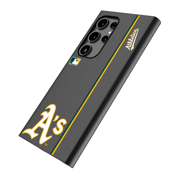 Oakland Athletics Sidebar Galaxy MagSafe Compatible Phone Case Iso.Jpg