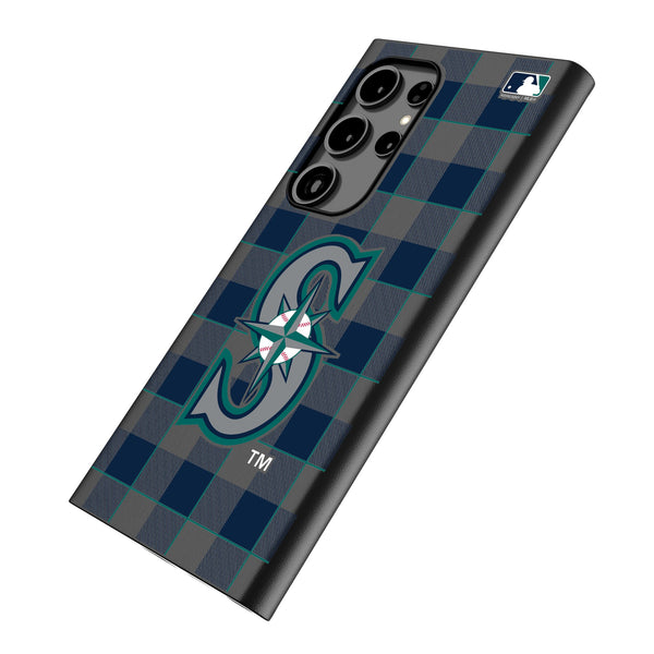 Seattle Mariners Plaid Galaxy MagSafe Compatible Phone Case Iso.Jpg