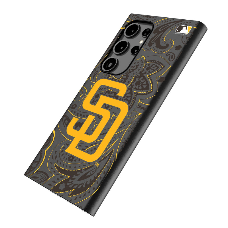 San Diego Padres Paisley Galaxy MagSafe Compatible Phone Case Iso.Jpg