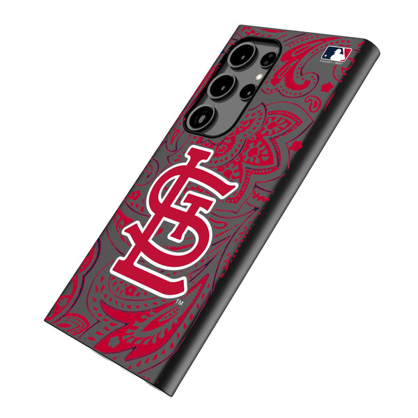 St Louis Cardinals Paisley Galaxy MagSafe Compatible Phone Case Iso.Jpg