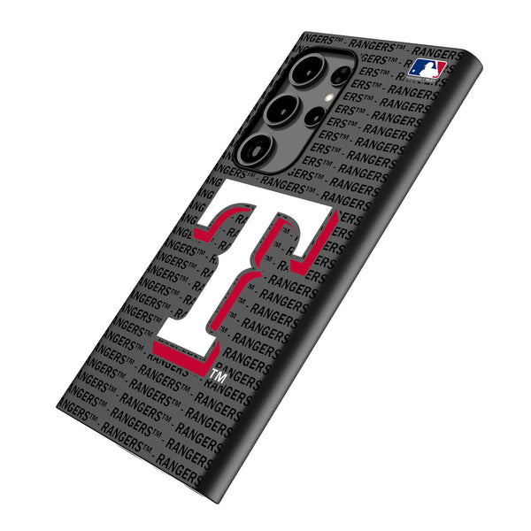 Texas Rangers Text Backdrop Galaxy MagSafe Compatible Phone Case Iso.Jpg