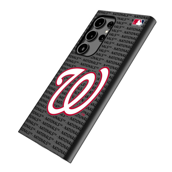 Washington Nationals Text Backdrop Galaxy MagSafe Compatible Phone Case Iso.Jpg