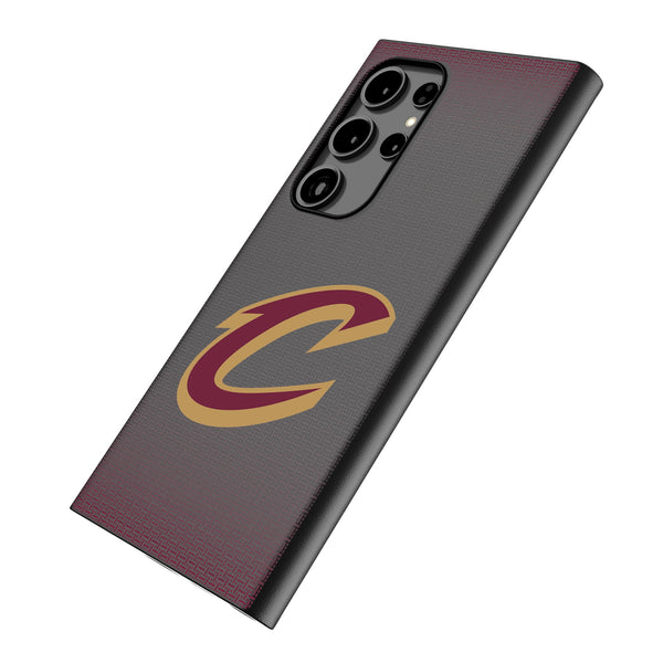 Cleveland Cavaliers Linen Galaxy MagSafe Compatible Phone Case Iso.Jpg