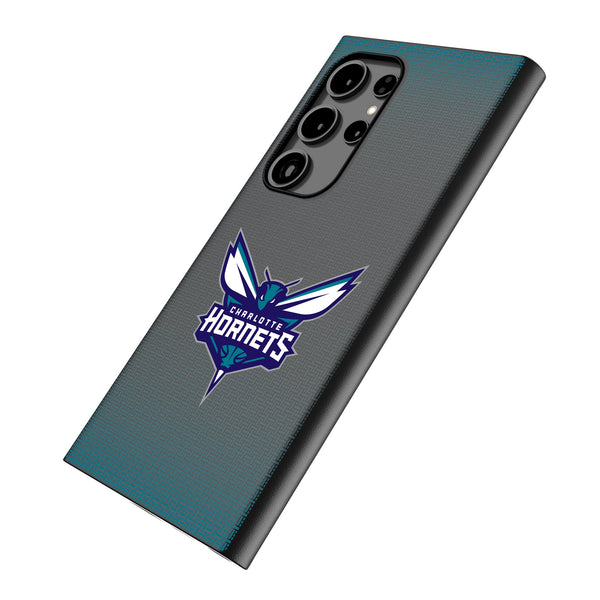 Charlotte Hornets Linen Galaxy MagSafe Compatible Phone Case Iso.Jpg