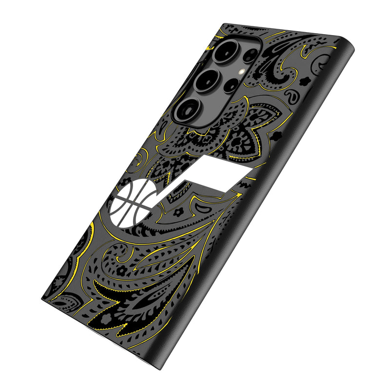 Utah Jazz Paisley Galaxy MagSafe Compatible Phone Case Iso.Jpg