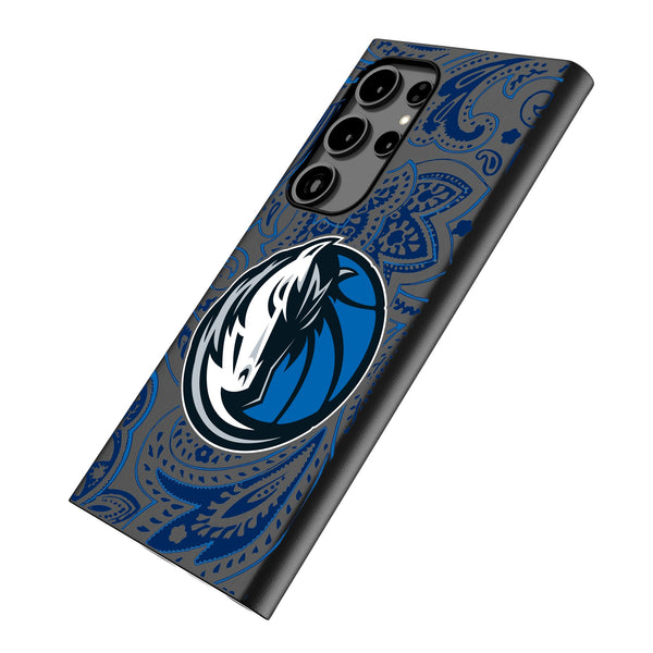 Dallas Mavericks Paisley Galaxy MagSafe Compatible Phone Case Iso.Jpg