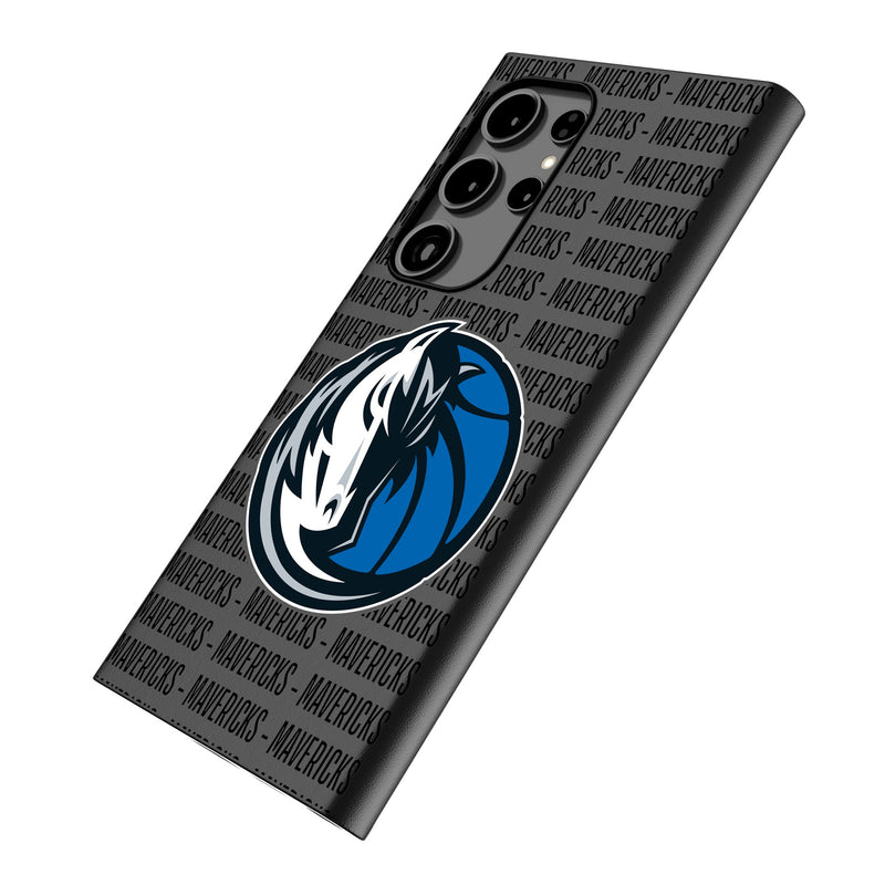 Dallas Mavericks Text Backdrop Galaxy MagSafe Compatible Phone Case Iso.Jpg