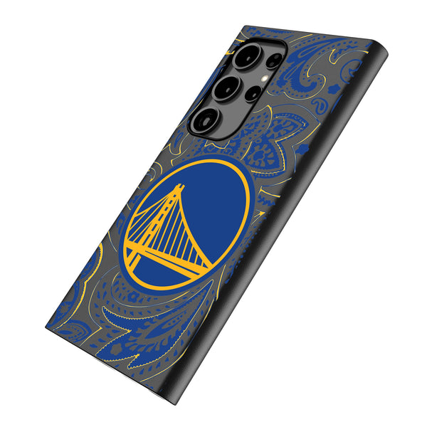 Golden State Warriors Paisley Galaxy MagSafe Compatible Phone Case Iso.Jpg