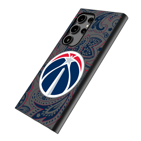 Washington Wizards Paisley Galaxy MagSafe Compatible Phone Case Iso.Jpg