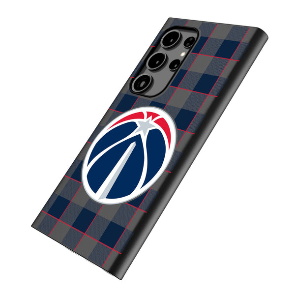 Washington Wizards Plaid Galaxy MagSafe Compatible Phone Case Iso.Jpg