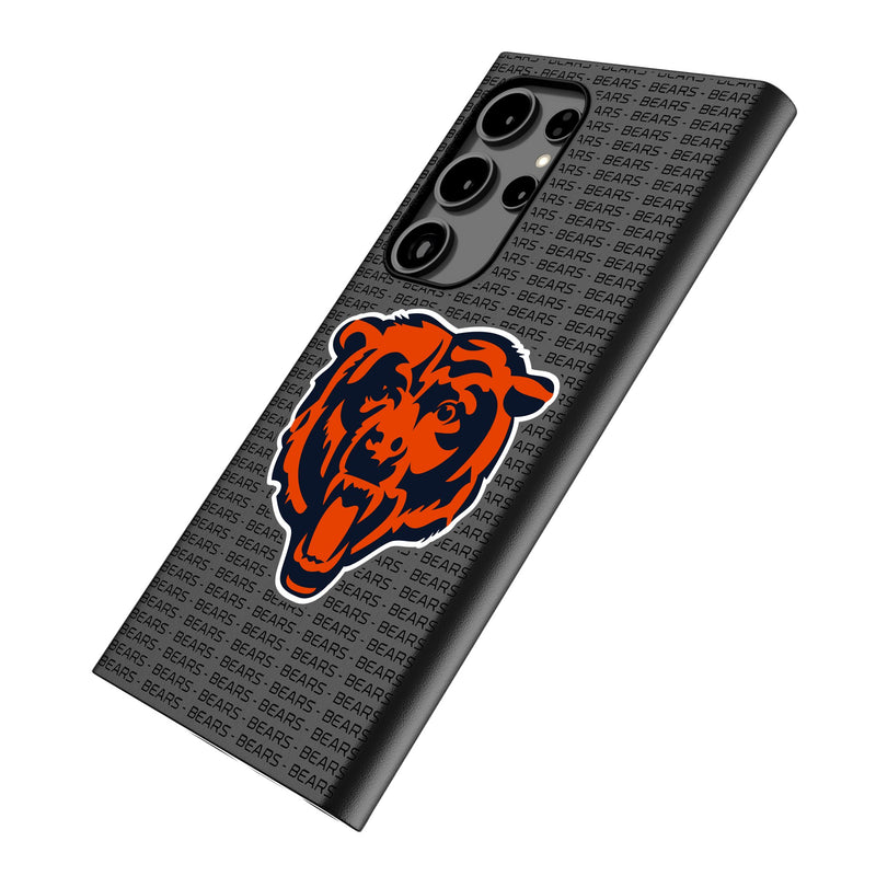 Chicago Bears Text Backdrop Galaxy MagSafe Compatible Phone Case Iso.Jpg